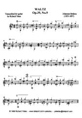 Брамс, Иоганнес - Вальс No.9,  Op.39.pdf