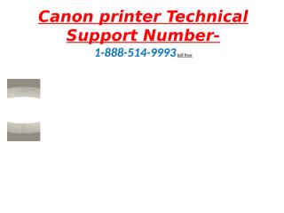 1Canon printer Technical Support Number.pptx