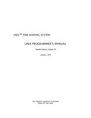 UNIX Programmer's Manual.pdf